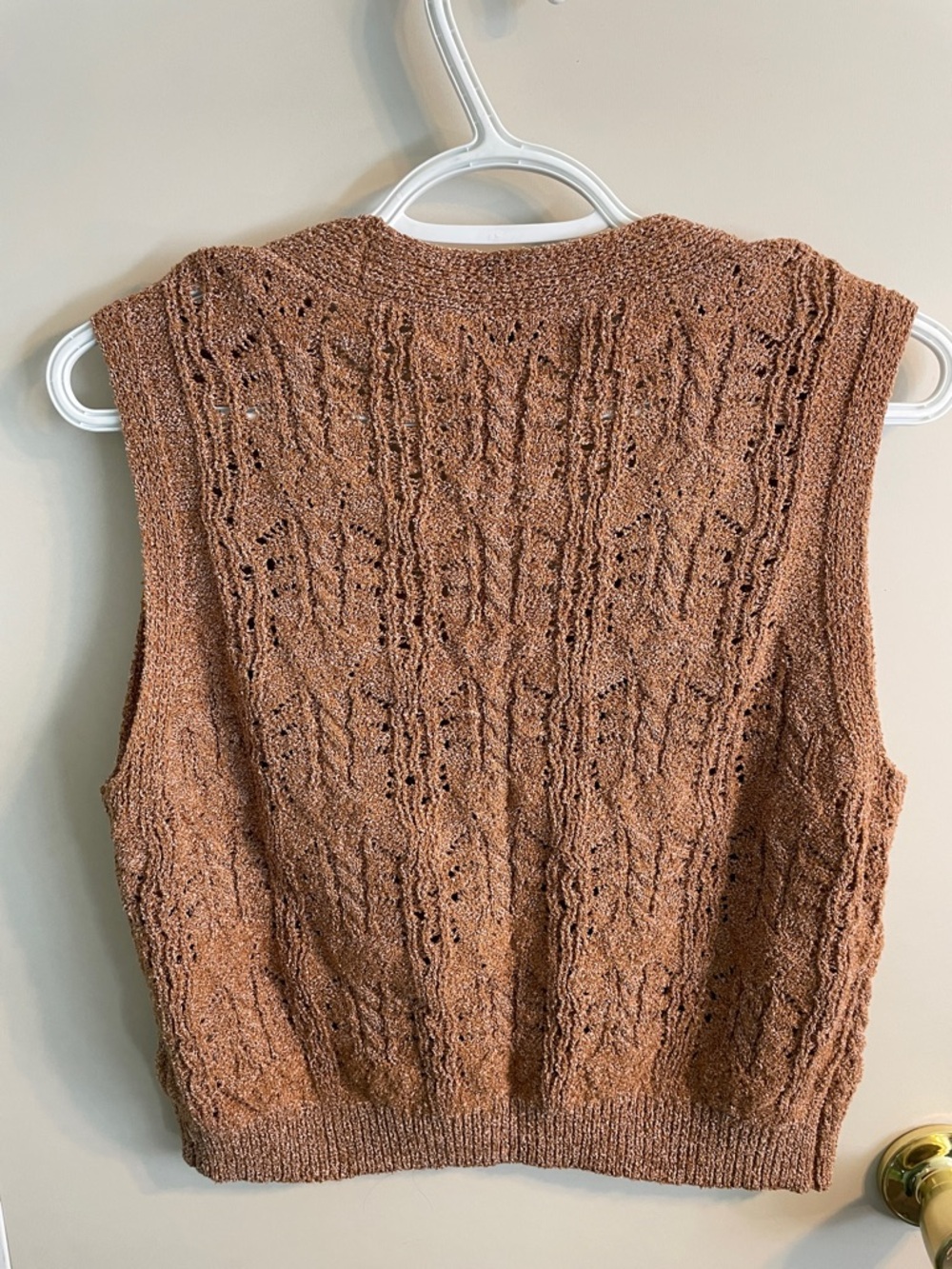 Button Front Vest S - Picture 2 of 3